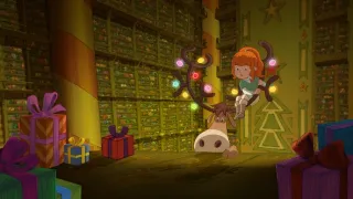 Malý Santa a zázračná sněhová vločka