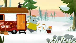 Muzisloni a vánoční strom