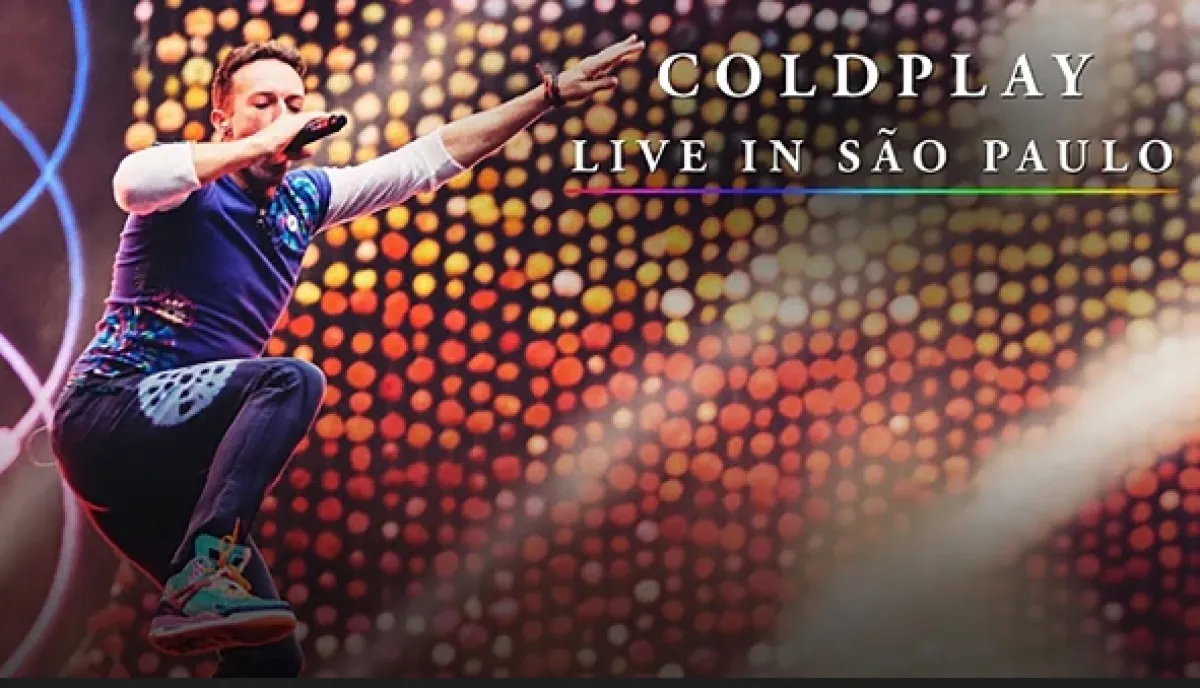 Coldplay - koncert v Sao Paulo, 2018 - fotogaléria