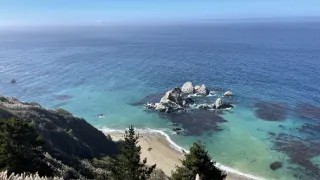 Kalifornská cesta podél Pacifiku