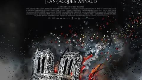 Notre-Dame v plamenech