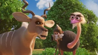 Medvídek panda v Africe