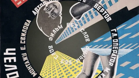 Muž s kinoaparátem