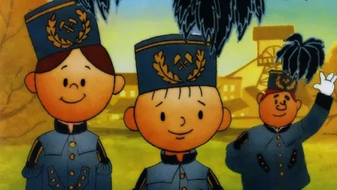 Bolek a Lolek mezi horníky