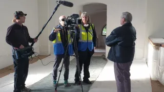 Nebe nad řekou Sázavou