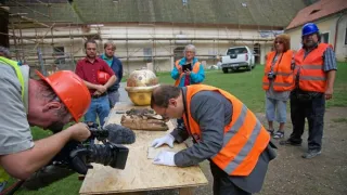 Nebe nad řekou Sázavou