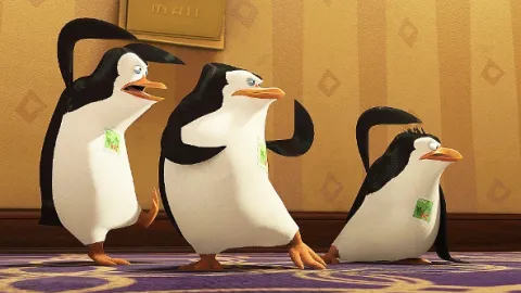 Tučňáci z Madagaskaru: Vánoční mise