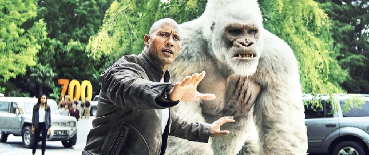 Besnenie (Rampage: Big Meets Bigger), 2018 - fotogaléria