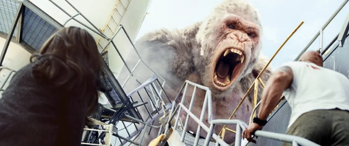 Besnenie (Rampage: Big Meets Bigger), 2018 - fotogaléria