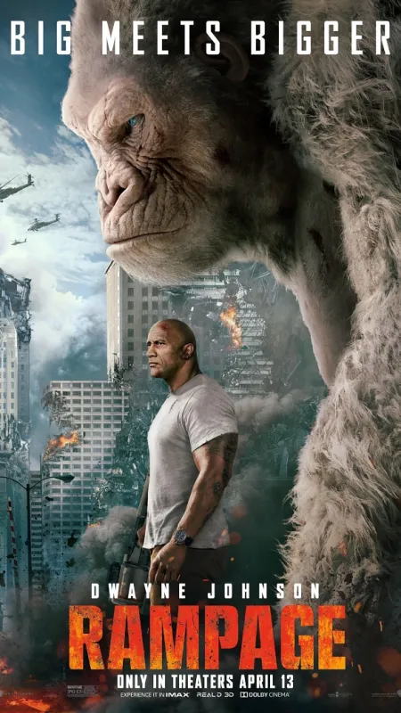 Besnenie (Rampage: Big Meets Bigger), 2018 - fotogaléria