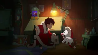 Malý Santa a zázračná sněhová vločka