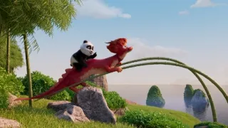 Medvedík panda v Afrike