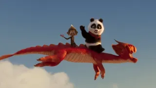 Medvedík panda v Afrike