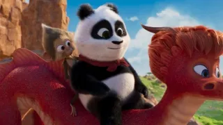 Medvedík panda v Afrike