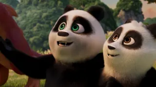 Medvedík panda v Afrike