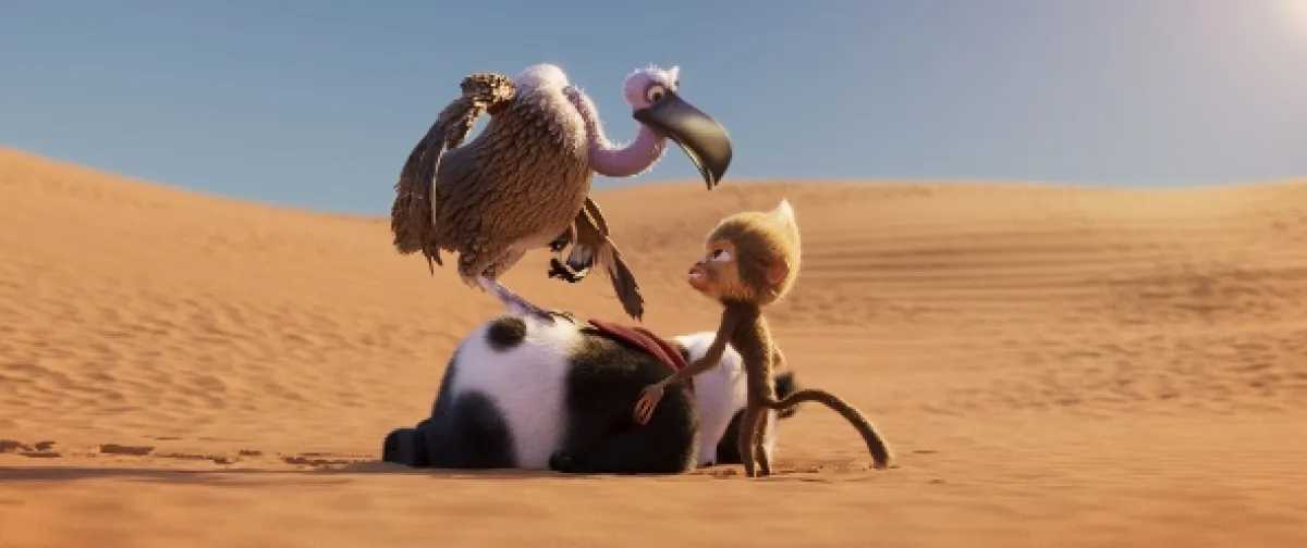 Medvedík panda v Afrike (Panda Bear in Africa), 2024 - fotogaléria