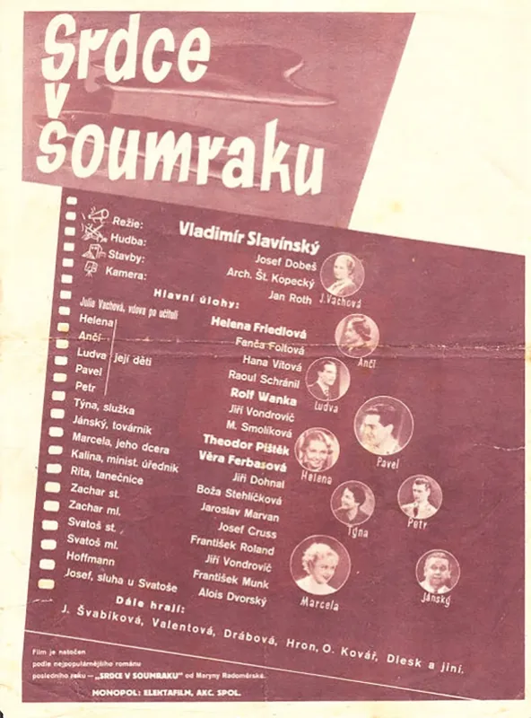 Srdce v soumraku, 1936 - fotogaléria