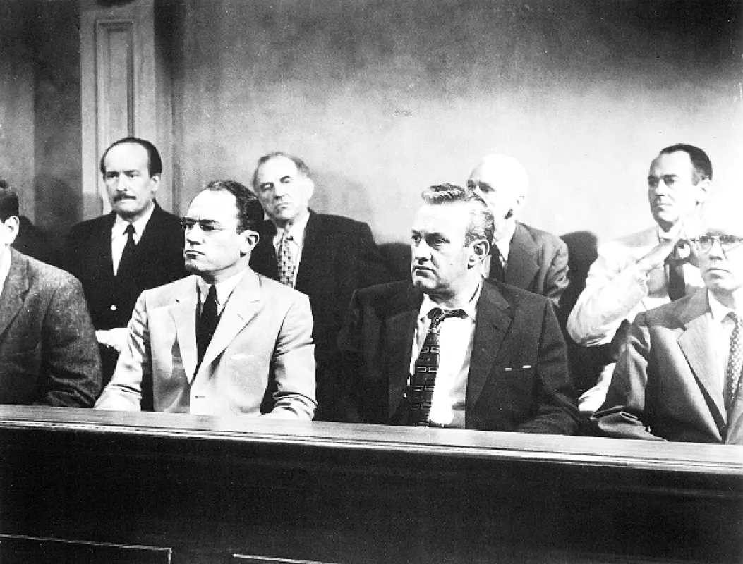 Dvanásť rozhnevaných mužov, 1957 - fotogaléria
