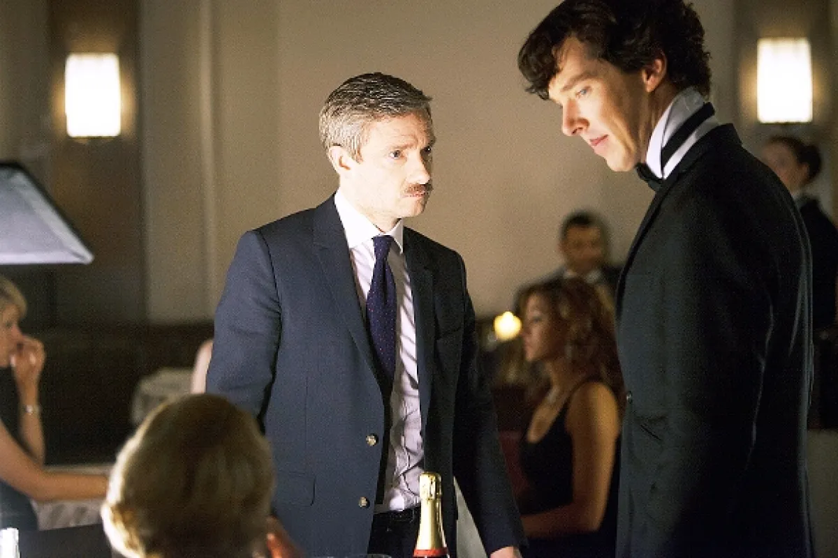 Sherlock: Prázdný pohřebák (Sherlock: The Empty Hearse), 2013 - fotogaléria