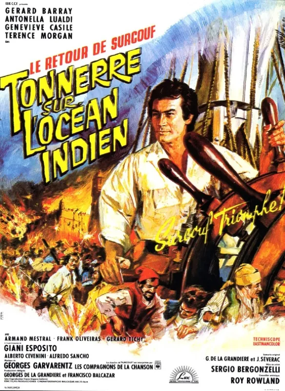 Pirát sedmi moří (Retour de Surcouf, Le - Tonnerre sur l’océan Indien), 1967 - fotogaléria