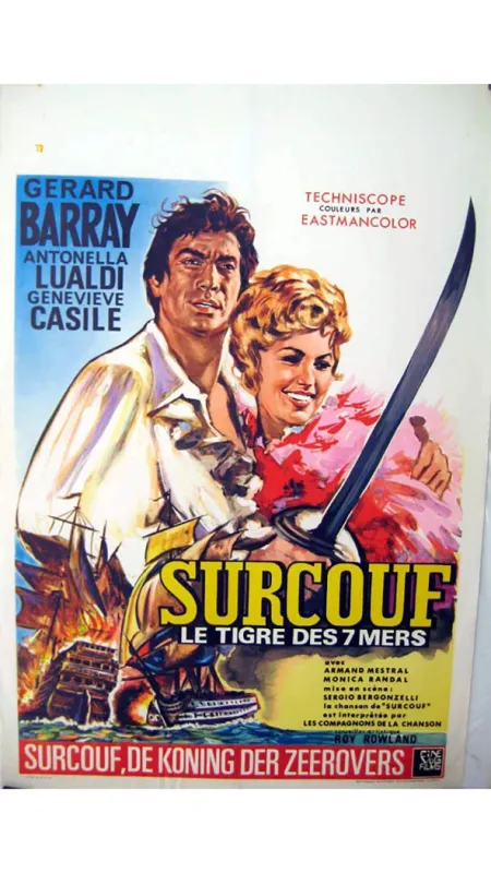 Tygr sedmi moří (Surcouf, le Tigre des sept mers), 1967 - fotogaléria
