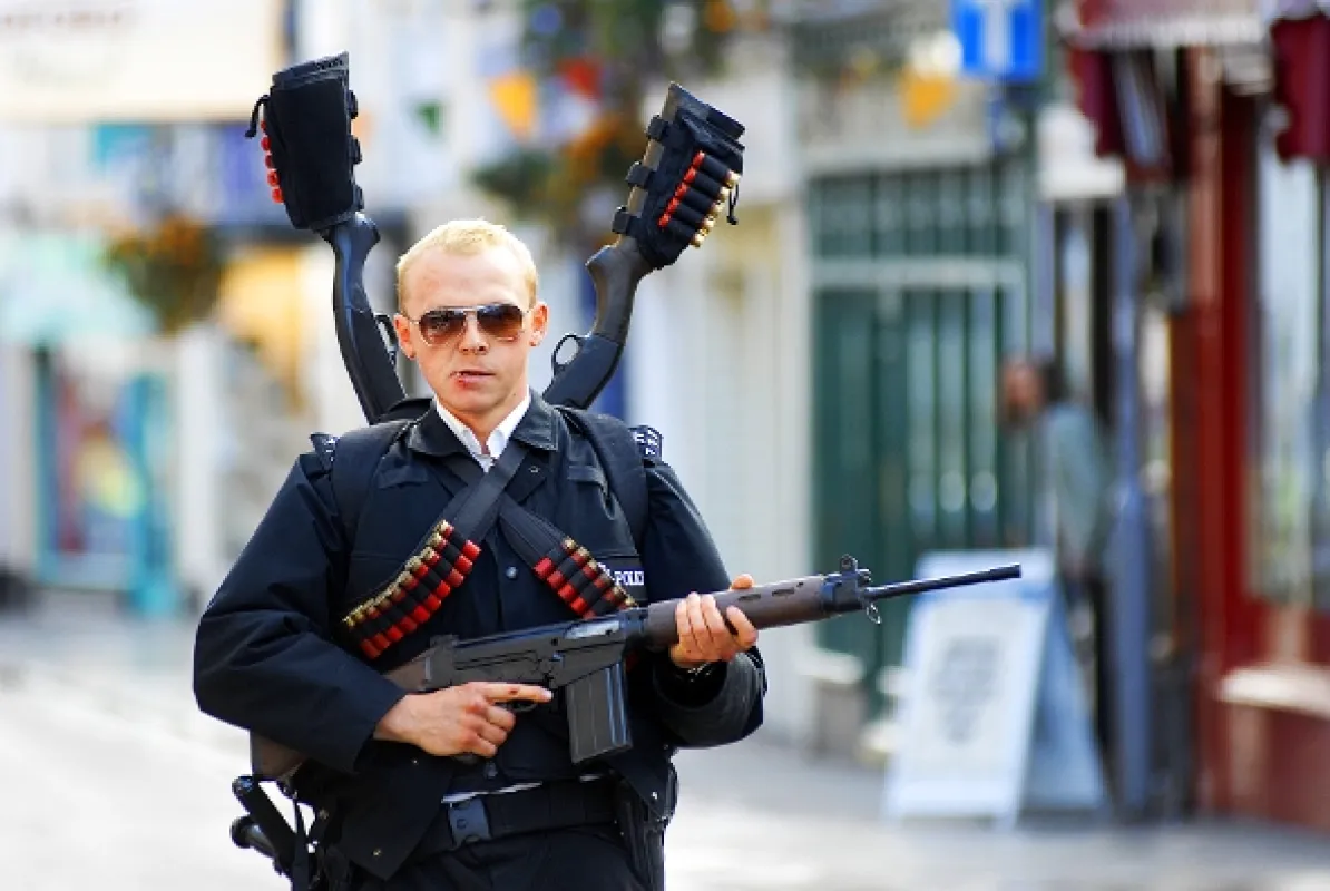 Jednotka príliš rýchleho nasadenia (Hot Fuzz HD), 2007 - fotogaléria