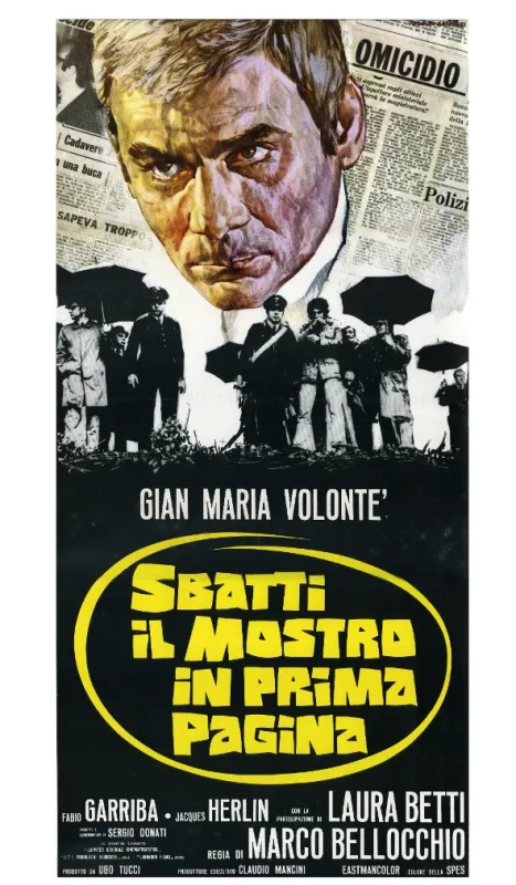 Aféra z titulnej stránky (Sbatti il mostro in prima pagina), 1972 - fotogaléria
