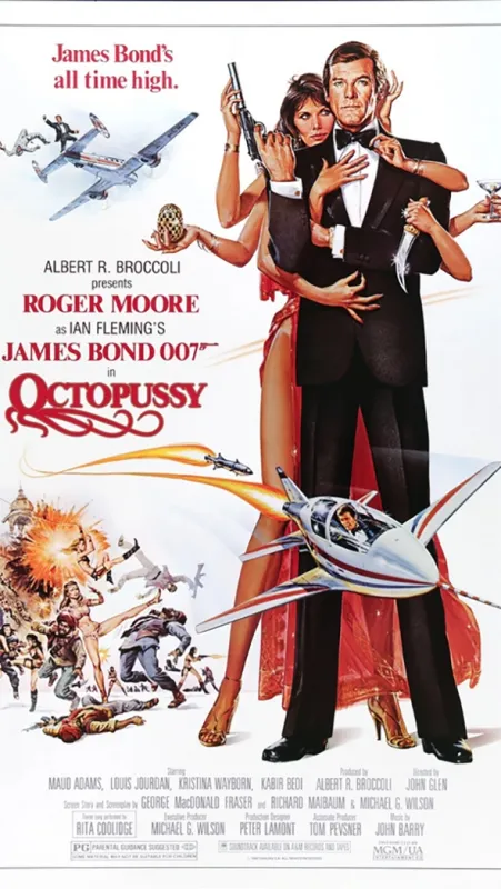 James Bond: Chobotnička (Octopussy), 1983 - fotogaléria