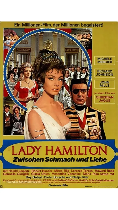 Lady Hamiltonová (Amours de lady Hamilton), 1968 - fotogaléria
