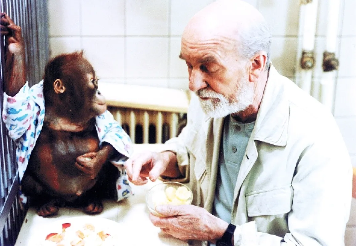 Dva lidi v zoo, 1989 - fotogaléria