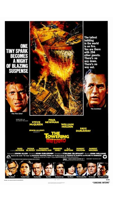 Skleněné peklo (TOWERING INFERNO, THE), 1974 - fotogaléria