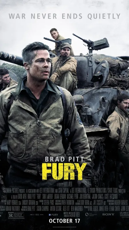 Železné srdce (Fury), 2014 - fotogaléria