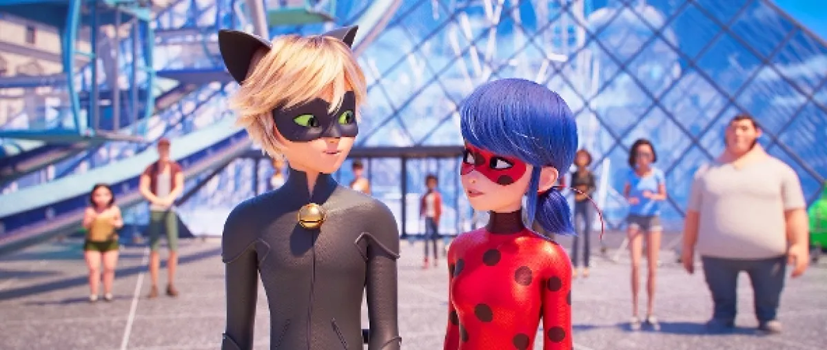 Kouzelná Beruška a Černý kocour ve filmu (Miraculous - Le film aka Ladybug & Cat Noir: The Movie), 2023 - fotogaléria