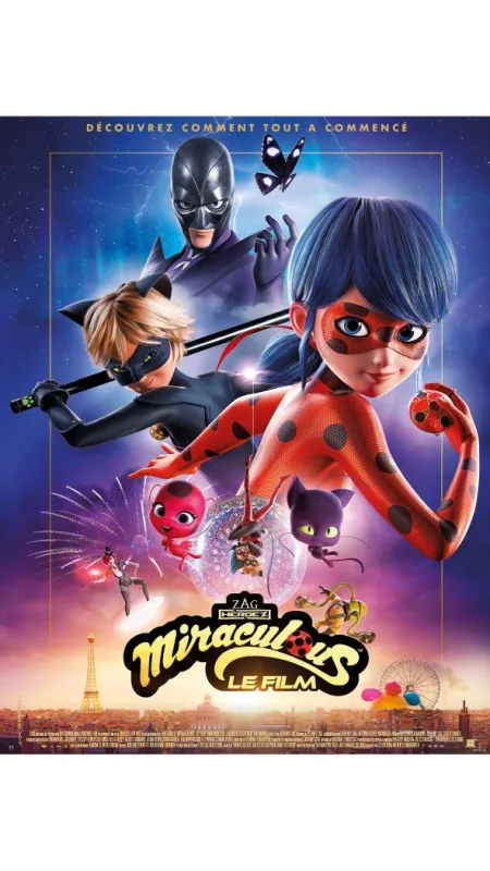 Kouzelná Beruška a Černý kocour ve filmu (Miraculous - Le film aka Ladybug & Cat Noir: The Movie), 2023 - fotogaléria