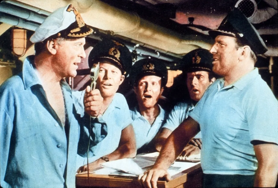 Nepřítel pod hladinou (The Enemy Below), 1957 - fotogaléria