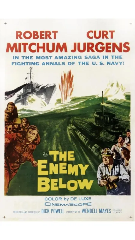 Nepřítel pod hladinou (The Enemy Below), 1957 - fotogaléria