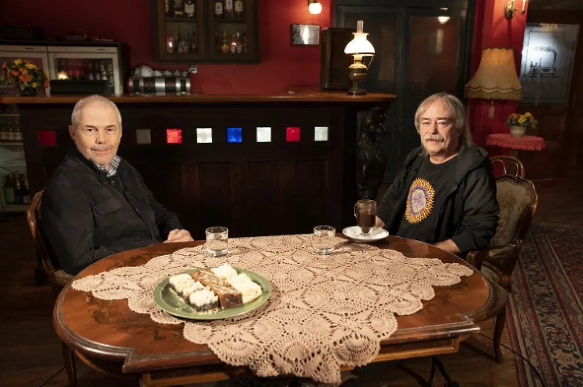 Na plovárně se Slávkem Janouškem - fotogaléria