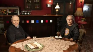Na plovárně se Slávkem Janouškem