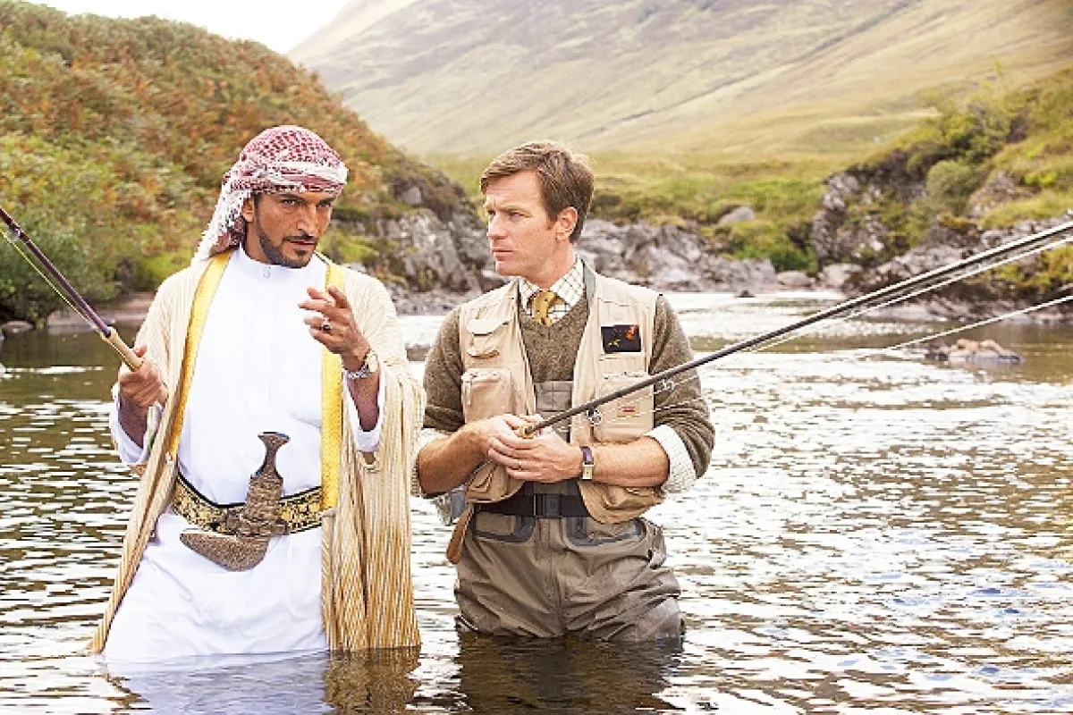 Lov lososov v Jemene (Salmon Fishing in the Yemen), 2011 - fotogaléria