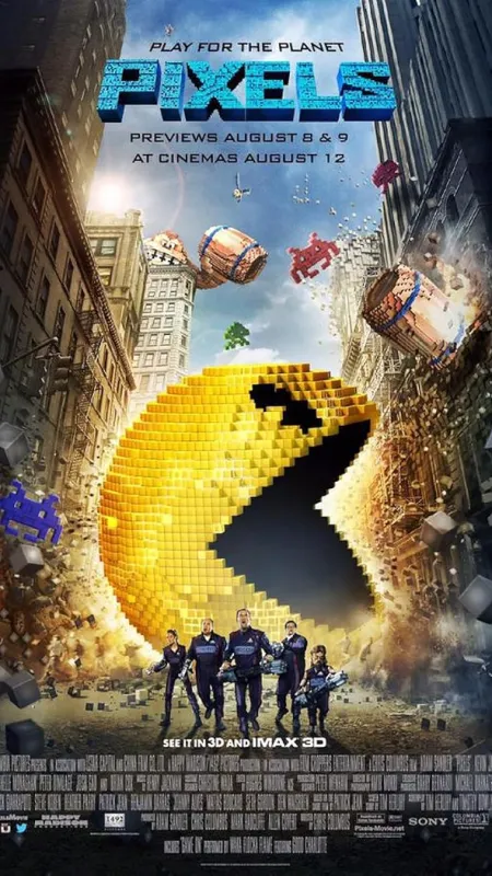Pixels, 2015 - fotogaléria