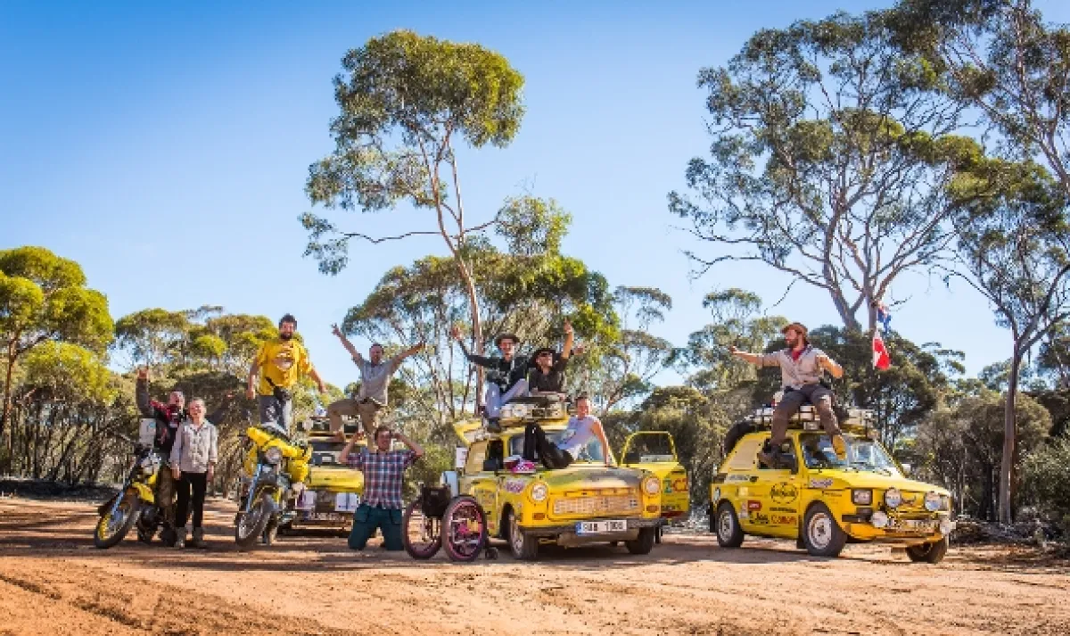 Trabantom z Austrálie do Ázie, 2016 - fotogaléria