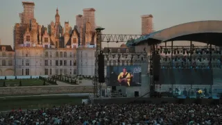 Sting na zámku Chambord
