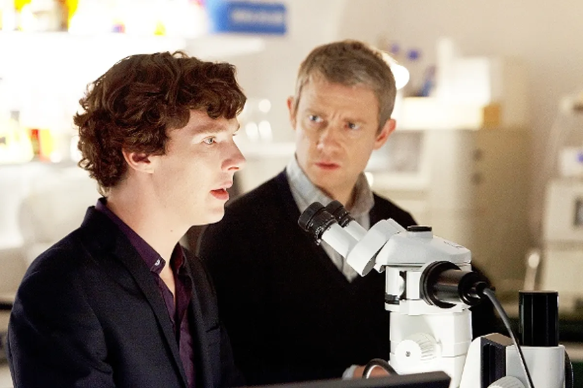 Sherlock: Reichenbašský pád (Sherlock: The Reichenbach Fall), 2011 - fotogaléria