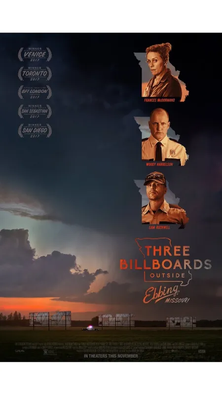 Tři billboardy kousek za Ebbingem (Three Billboards Outside Ebbing, Missouri), 2017 - fotogaléria