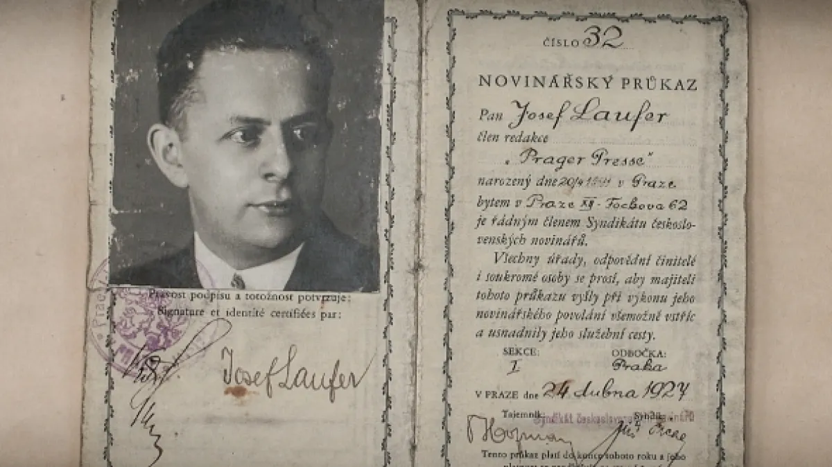 Haló, hlásí se redaktor Laufer!, 2021 - fotogaléria