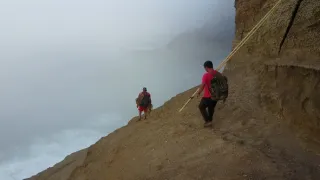 Purunga, muži na útesoch