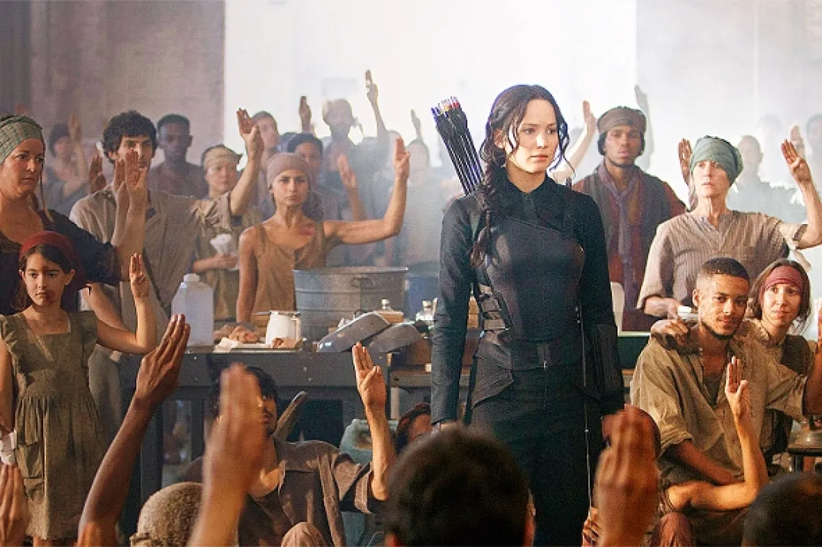 Hry o život: Drozdajka 1 (The Hunger Games: Mockingjay - Part 1), 2014 - fotogaléria