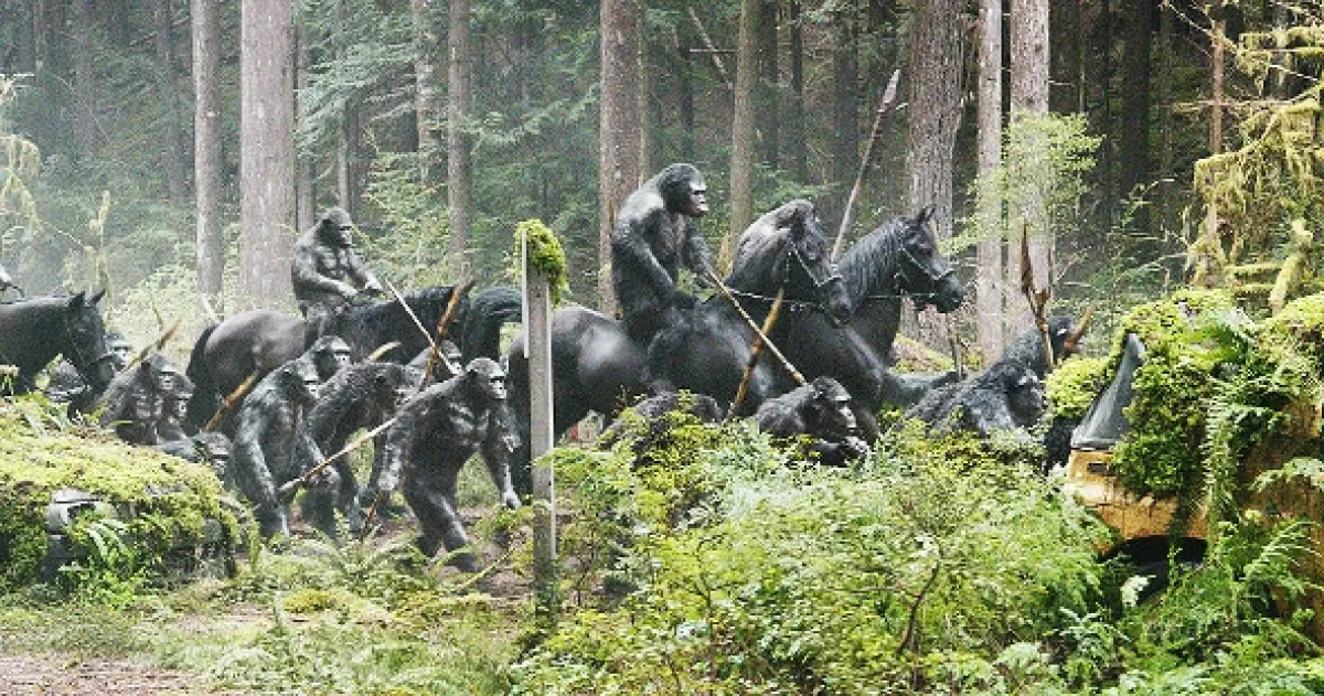 Úsvit planéty opíc (Dawn of the Planet of the Apes), 2014 - fotogaléria