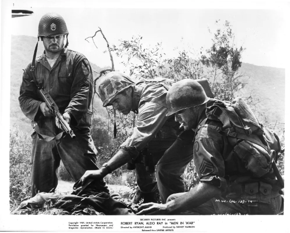 Muži ve válce (Men in War), 1957 - fotogaléria