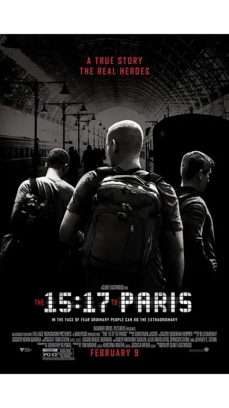 Paříž 15:17 (The 15:17 to Paris), 2018 - fotogaléria